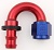 -6 180º Push-On Hose End - Aluminum