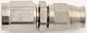-6 PTFE Straight Hose End - Steel   (EACH)