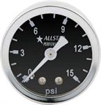 0-15 PSI  FUEL PRESSURE GAUGE
