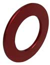 1-7/8^ OD. x 1.140^ ID. SPRING ROD WASHER (RED)