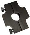 1^ BORE BALLAST MOUNT      (BLACK)