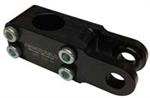 1^ EXTENDED PINCH CLAMP 1/2 HOLE (BLACK)