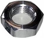 1/2^ RH. ALUMINUM JAM NUT    3/4^ HEX