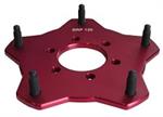 1/2^ Thick 6 on 5^ BC. WHEEL ADAPTER - RED