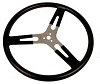 13^ ALUM. FLAT STEERING  WHEEL
