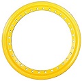 15 in Wheels  YELLOW BEADLOCK RING