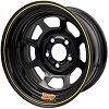 15^ x 8^ BLACK STEEL LW WHEEL