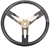 17^ DISH ALUM STEERING  WHEEL