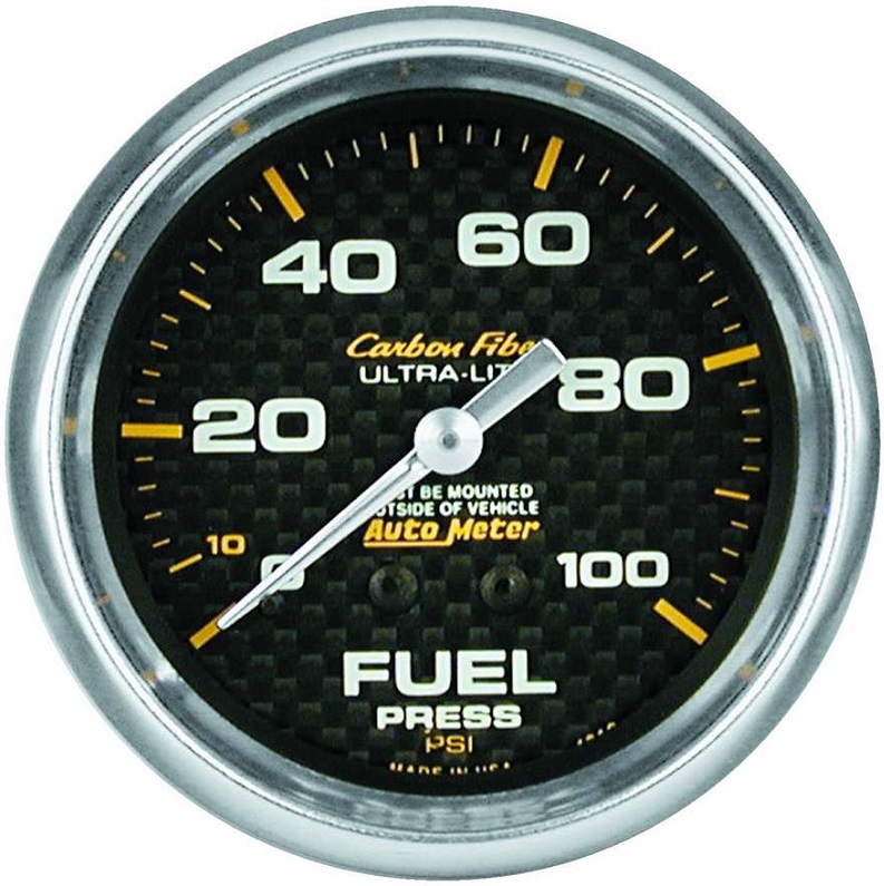 Ultra Lite 2 5/8 Fuel Pressure Gauge, 15psi