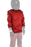  2 LAYER NOMEX JACKET RED   XXL