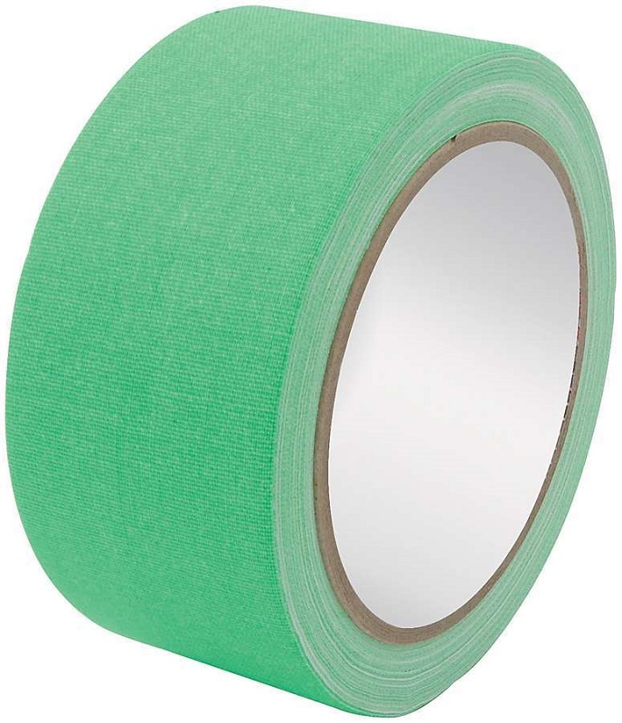 2 x 150' NEON GREEN GAFFERS RACER TAPE