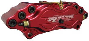 2000  CALIPER 1.25' ROTOR 5.25' MOUNT (RED)