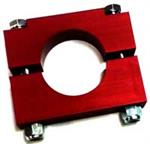 3^ BOLT SIDE STEERING BOX MOUNT  (RED)