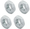 3/8-24 RH Steel Jam Nuts 4pk