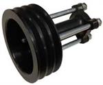 4-1/4^ 7MM UPPER  V-PULLEY WITH 3.5^ SPACER