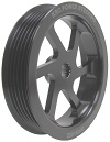 4.2^ ALUMINUM SERPENTINE PULLEY