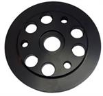 5.6^ OD.  SINGLE V-PULLEY
