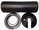 7^ PRO NON THREADED BODY COIL OVER KIT (BLACK)