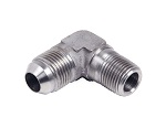 90 DEG. -8 TO 3/8 NPT ADAPTER STAINLESS