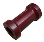 ALUM SPACER 1/2'' ID FLAT X 1-7/8'' LONG RED
