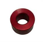 ALUM SPACER 1/2'' ID FLAT x 9/16'' LONG RED