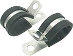 ALUMINUM LINE CLAMPS    5/8^ 10 PACK