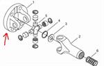 ALUMINUM SPRINT CAR CRANK FLANGE