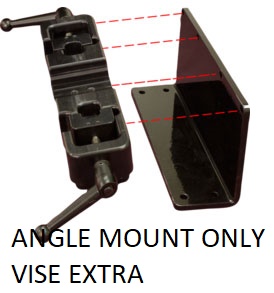 vise angled shock mount
