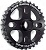 Alternator Pulley, HTD, 32-Tooth, 3/4 in Shaft,