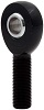 Alum Rod End RIGHT HAND 1/2^ Male  (BLACK)