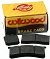 BRAKE PAD, 7912-20,PL,BLACK,.49^ Thick ,Axle Set