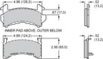 BRAKE PAD SET BP-10 D154