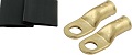 Battery Terminal - 2 Gauge - 5/16^ Eyelet - Brass