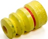 Bump Stop, 3.000 in Tall, 2 in OD, Soft,   RED