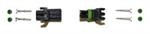 COMPLETE 2 PIN WEATHER TIGHT PLUG