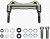 Caliper Mounting Kit w/Bracket-BNDLR 11.75 to 12.1