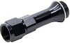 Carb Fitting w/Washer 7/8-20 to -8 Female BLACK