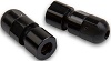 Carb Vent Tubes, Rollover Valves Black Anodized