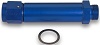 Carburetor Inlet Fitting, Swivel, 6AN Female 9/16-24 in Male