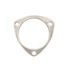 Collector Flange, 3-Bolt, 3-1/2 in Diameter, Steel