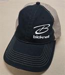 DISTRESSED MESH SNAP BACK HAT