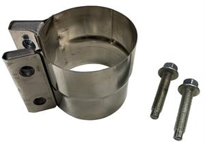Exhaust Clamp, 3 in Diameter, 3 in Wide Band