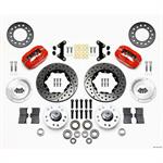 FDLI Front BRAKE  Kit,11.00^, Drill-Red