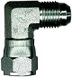 FITTING,  -10 90 DEG FEMALE TO MALE STEEL