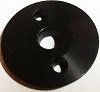 FLAT 1-7/8^ COIL SPRING TOP    - BLACK -