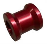 FLAT ALUM SPACER 1^ OD. x 1/2'' ID  x 1'' LONG
