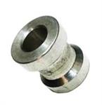 FLAT ALUM SPACER 1^ OD. x 1/2'' ID. x 1.16'' LONG