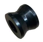 FLAT ALUM SPACER  1^ OD. x 1/2^ ID. x 3/4^ LONG