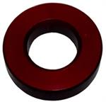 FLAT ALUM. SPACER 1^ OD. x 1/2'' ID x 5/16^ L.