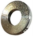 FLAT ALUM.  SPACER 3/8^ HOLE x .812^ OD x 1/8^